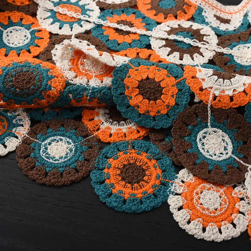 2022 женские туфли-лодочки на высоком каблуке ручной работы трикотажное летнее Boho