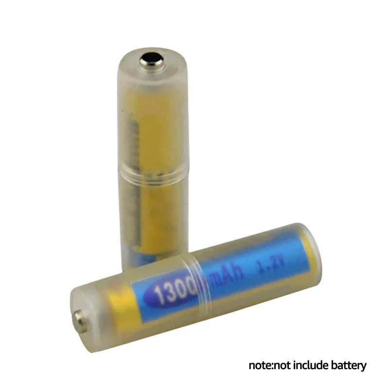 4 шт. адаптер преобразователя батареи размера AAA в AA пылезащитный ящик для