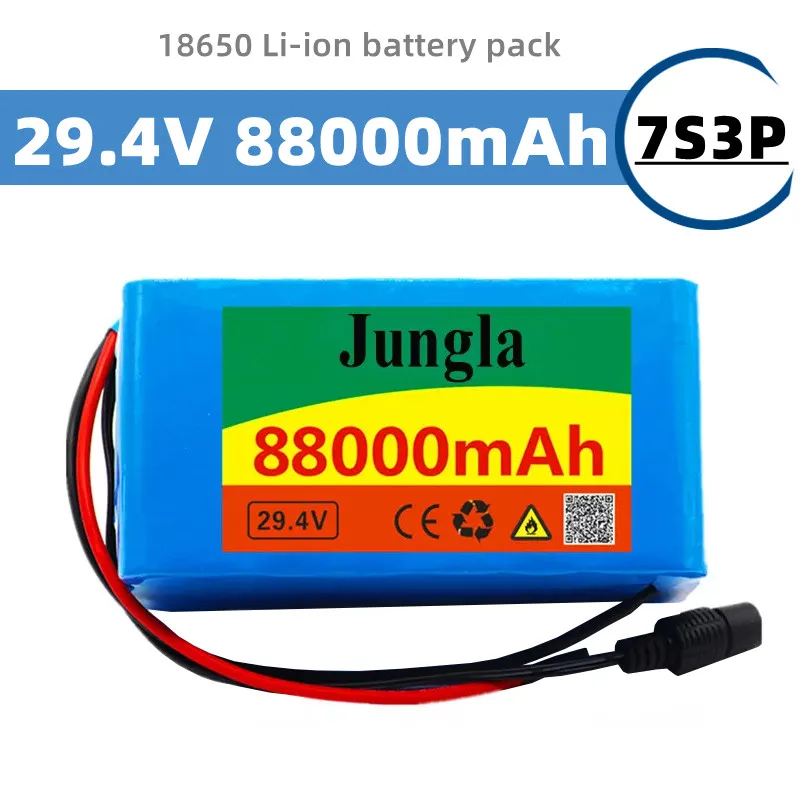 

Новинка 29,4 в 88000 мАч 7s3p 18650 Аккумулятор литиевый аккумулятор 29,4 в электрический велосипед/мопед/Электрический аккумулятор + зарядное устрой...