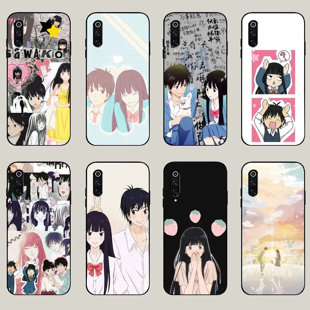 Чехол для телефона K-Kimi Ni T-Todoke Sawako Xiaomi 11 Redmi Note 5G 8T 9A 9 10T Note8Pro 12SUltra черный чехол