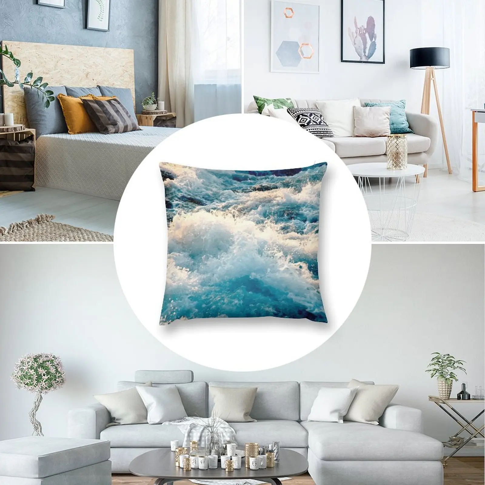 Диванная подушка Splish Splash прямоугольный чехол для подушки роскошные диванные