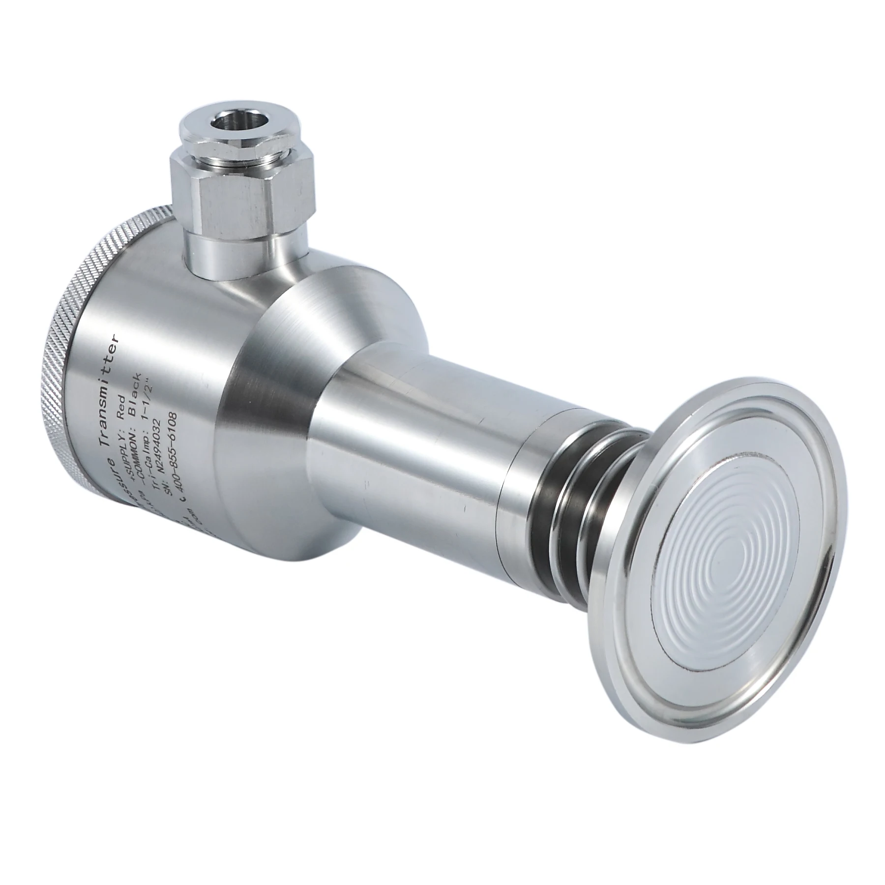 

Sanitary Tri Clamp Hygienic Pressure Transmitter Liquid, Gas Suitable for Food Industry HJSENSOR ISO9001 OEM,ODM HPM720