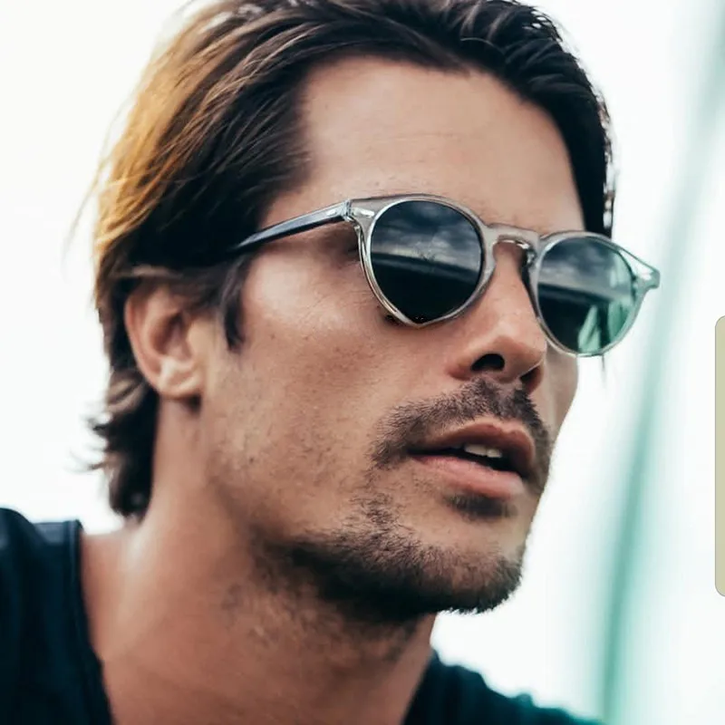 Солнцезащитные очки кошачий глаз для мужчин и женщин круглые брендовые