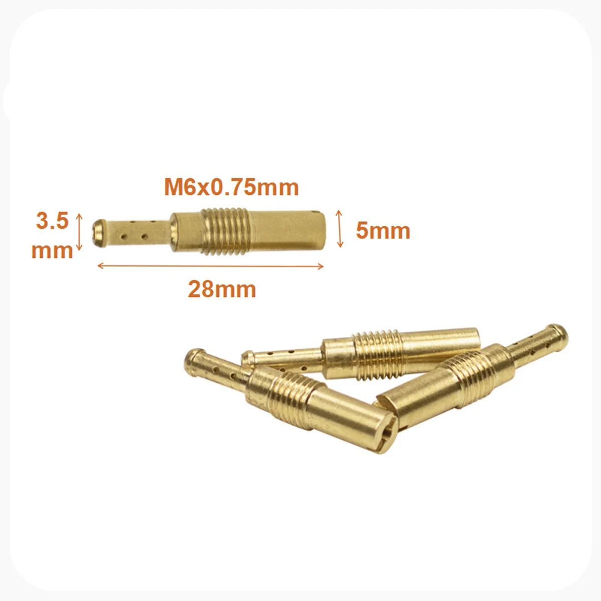 Для карбюратора 30 шт. основной + 10 набор медленных/пилотных жиклеров 120 125 130 135 140 32