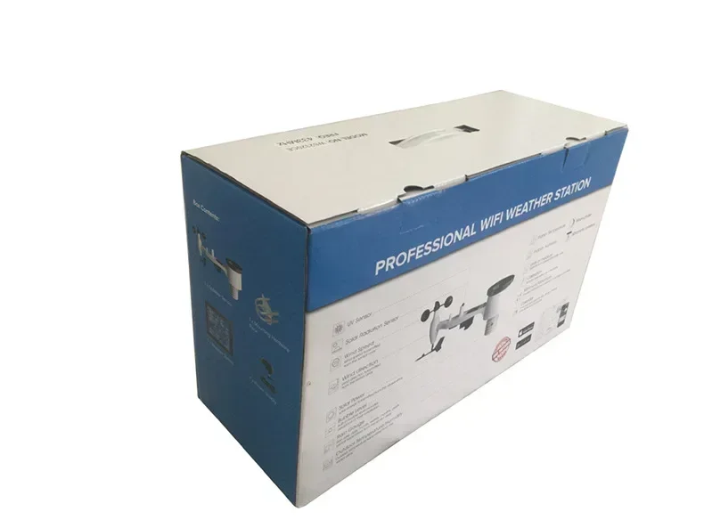 Метеостанция Ecowitt WS2320 Wi-Fi с беспроводным наружным датчиком погоды 7-в-1 на