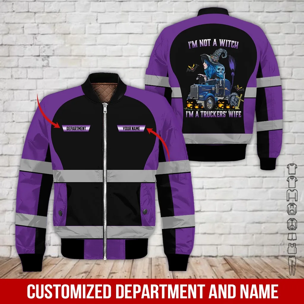 Зимняя модная мужская куртка-бомбер куртка-тракер на Хэллоуин с