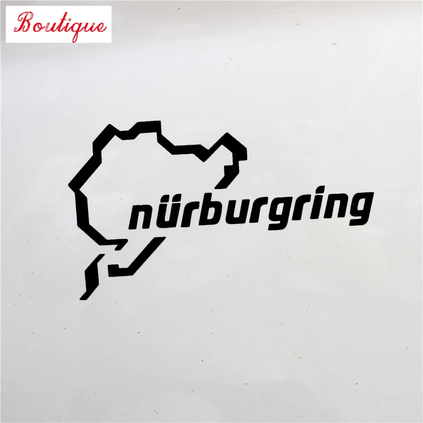 Новые интересные виниловые наклейки Nurburgring для грузовиков окон бамперов