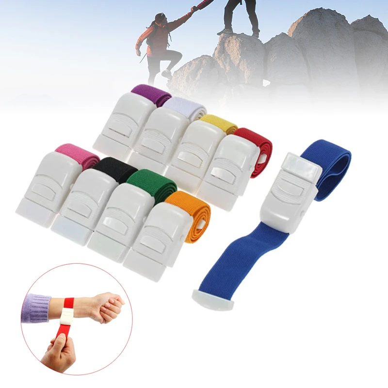 

Medical Tourniquet Turnstile Buckle Outdoor Hemostatic Elastic Strap Fast Release Slow Paramedic EMERGENCY SPORTS Survival Strap