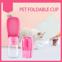 portable pet cats and dogs cups cups leak proof portable drinking water bottles for pet dogs walking outdoors hiking