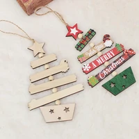 chic lightweight new year hollow out reusable christmas pendant xmas tree ornament christmas tree pendant