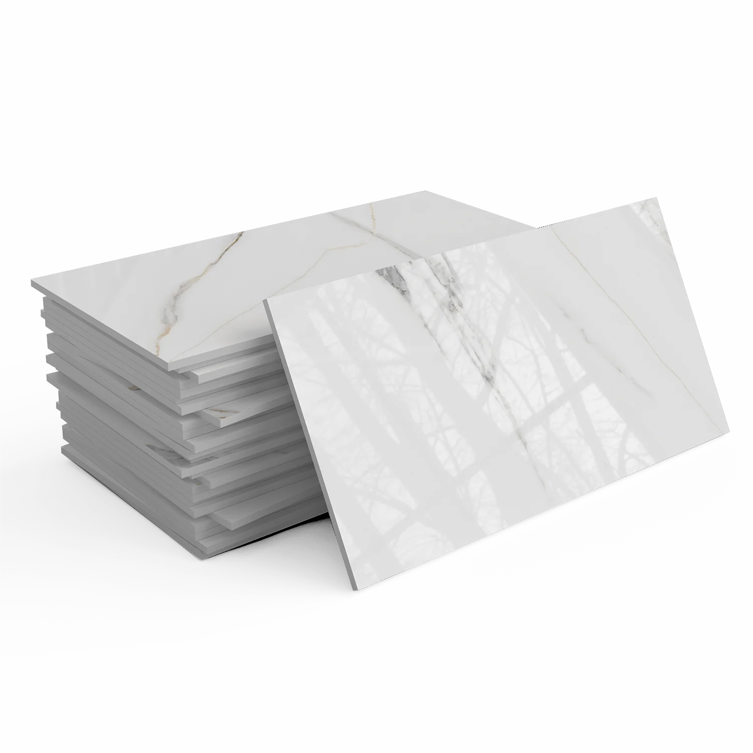Мраморно-белый кристалл керамическая плитка самоклеящиеся водонепроницаемые