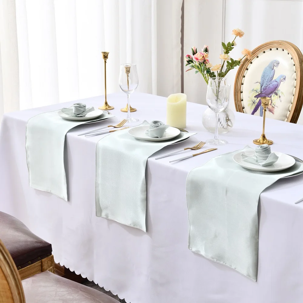 

50Pcs 50.8x50.8cm Square Table Napkin Soft Handkerchief Romantic Wedding Banquet Table Square Napkins Dinner Party Decoration