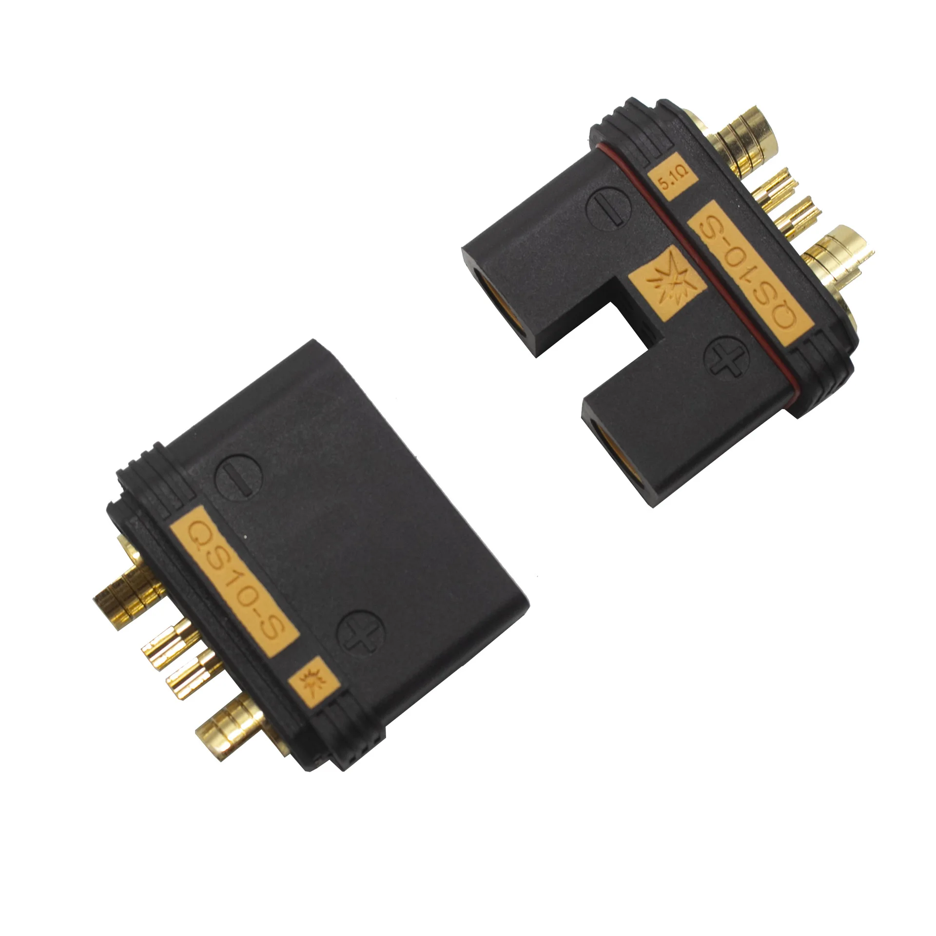 2 пары QS10-S Antispark Разъем питания мужской женский большой текущая вилка медное