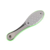 professional use double sided 304 stainless steel grinding remove foot dead skin pedicure foot file