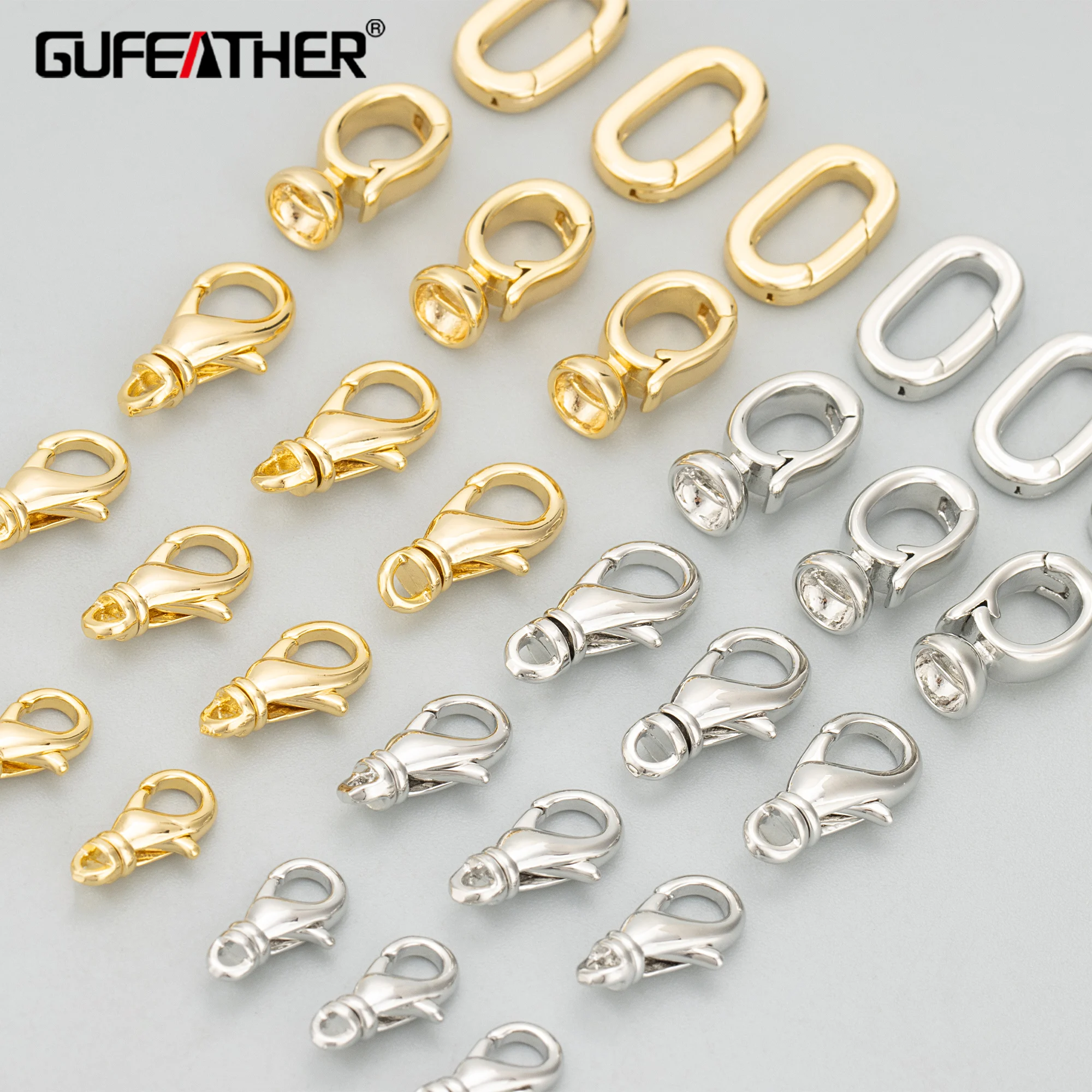 6 шт./партия аксессуары для ювелирных изделий GUFEATHER шт.