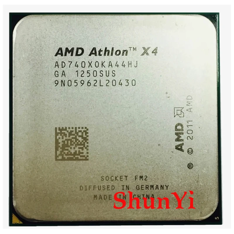 

Процессор AMD Athlon X4 740 3,2G 65 Вт четырехъядерный процессор AD740XOKA44HJ разъем FM2