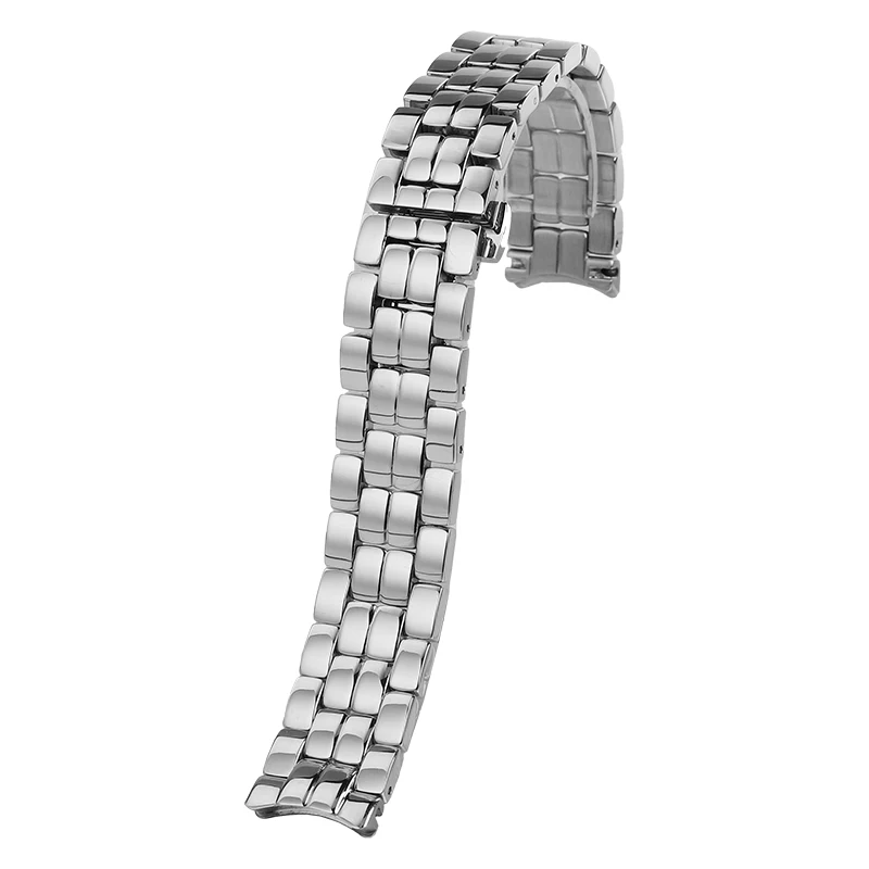 Ремешок для часов из нержавеющей стали с изогнутым шарниром 18 мм Chopard HAPPY DIAMONDS 274891