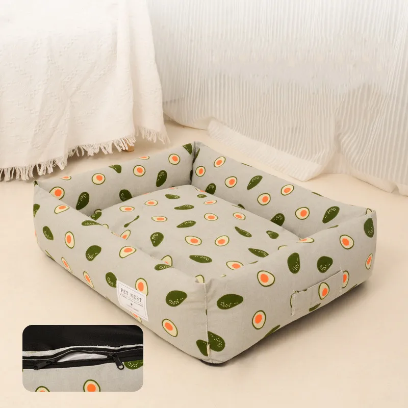 Кроватка для больших собак кровать-ящик диван-коврик подушка домашних животных