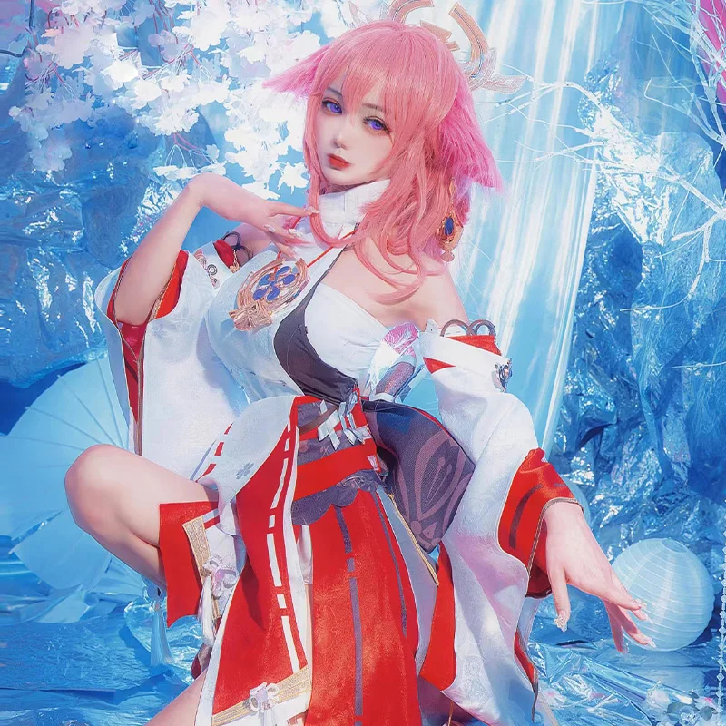 Горячая игра Genshin Impact Nilou Косплей Лотос танцор короткие юбки Хэллоуин женская