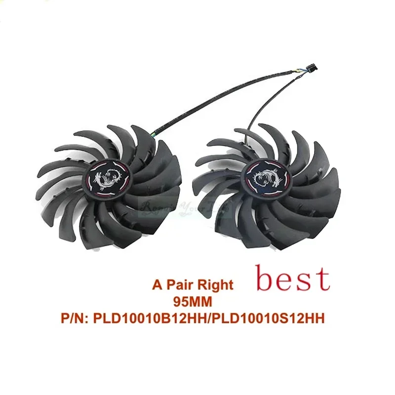 Кулер для видеокарты MSI RTX2080 TI GAMING X TRIO RTX 2070 SUPER Z PLD09210B1