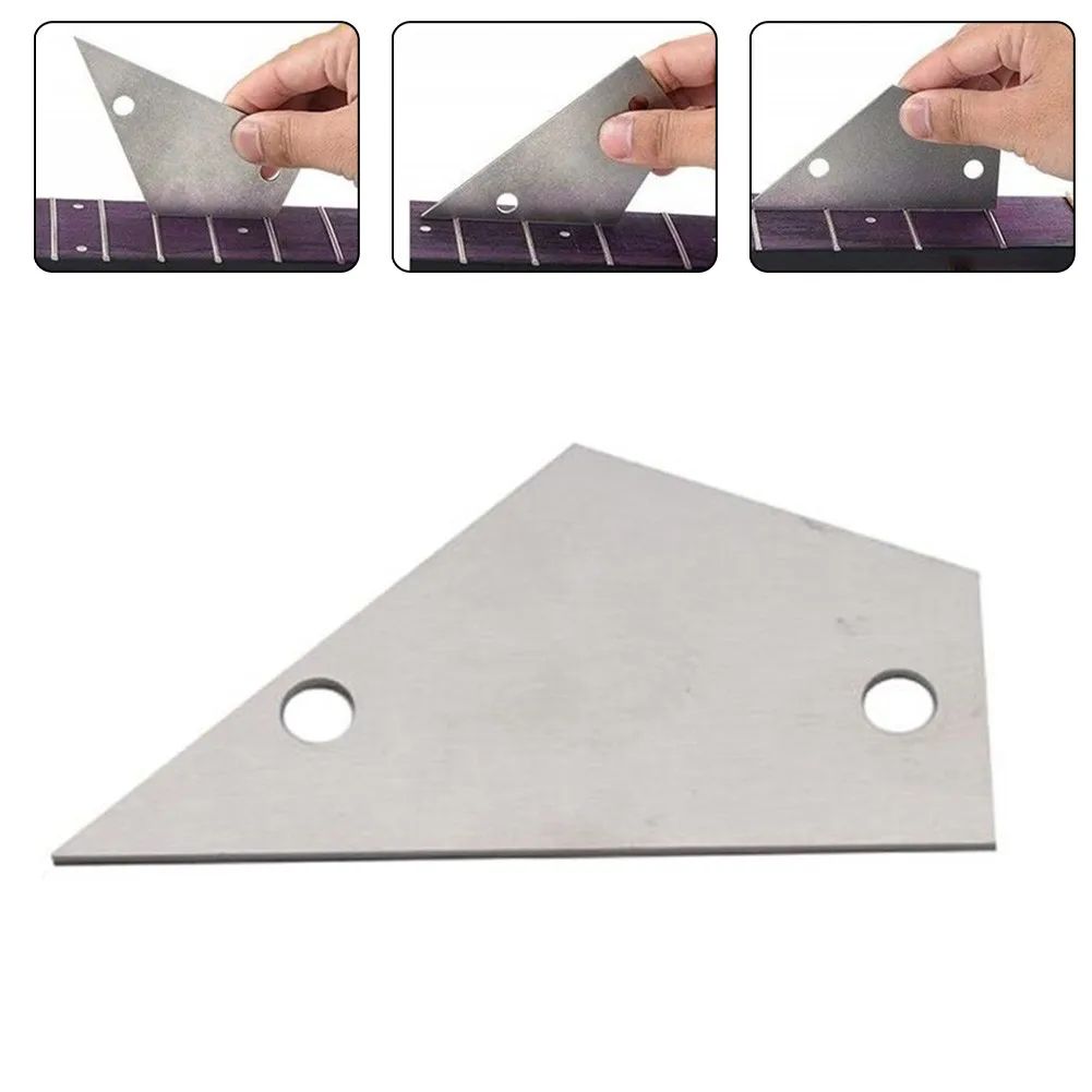 

Hot Sale Guitar Fret Rocker Guitar Frets Leveling Luthier Tool Stainless Steel Acoustic Folk Guitar Fret Level Tool Guitar Parts