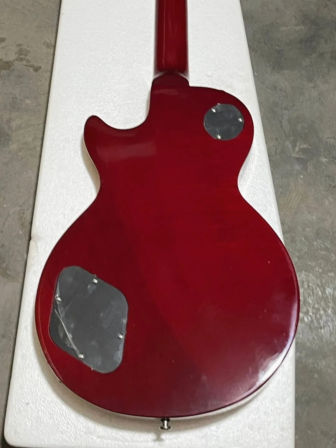 Новинка! Прозрачная светильник ческая гитара светло-желтого цвета со