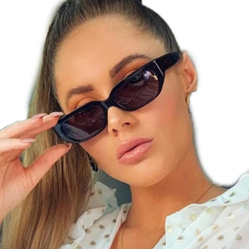 

Cat Ey New Fashion Women Luxury Brand Square Sunglasses Ladies Vintage Oversized Sun Glasses Female Big Frame Uv400 Shades Black