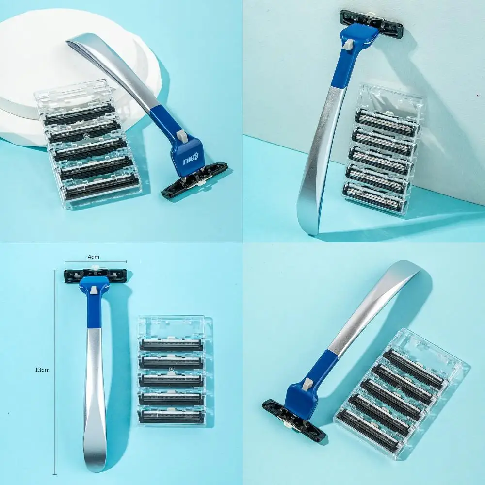 Испытайте более гладкую и точную максимальный комфорт мужской бритвы с 6