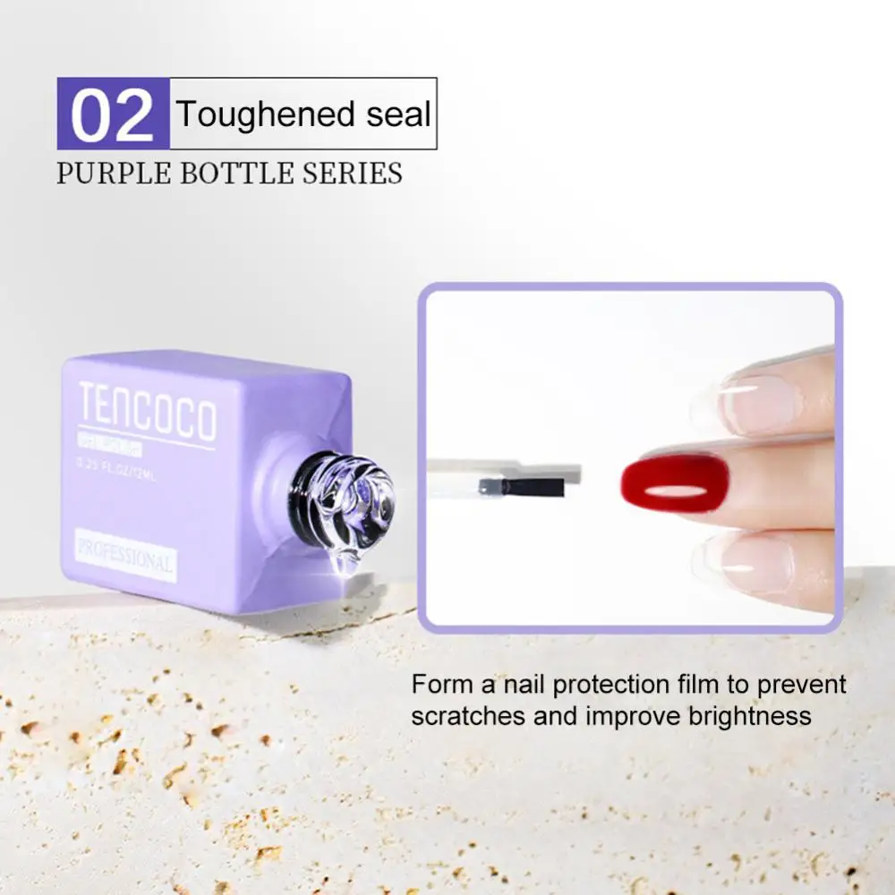 

12ML Reinforcement Gel Nail Polish Primer Top Coat Nail Salon No Wipe Semi Permanent Varnish DIY Binder Balance Liquid Nail Art