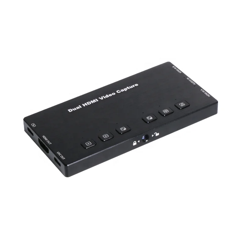 DIGICAST Dual HD видеозахват для прямой трансляции игр 1080P аудио и видео Захват