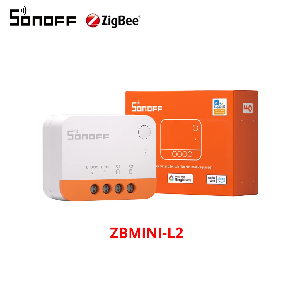 

SONOFF ZBMINIL2 Умный выключатель Zigbee