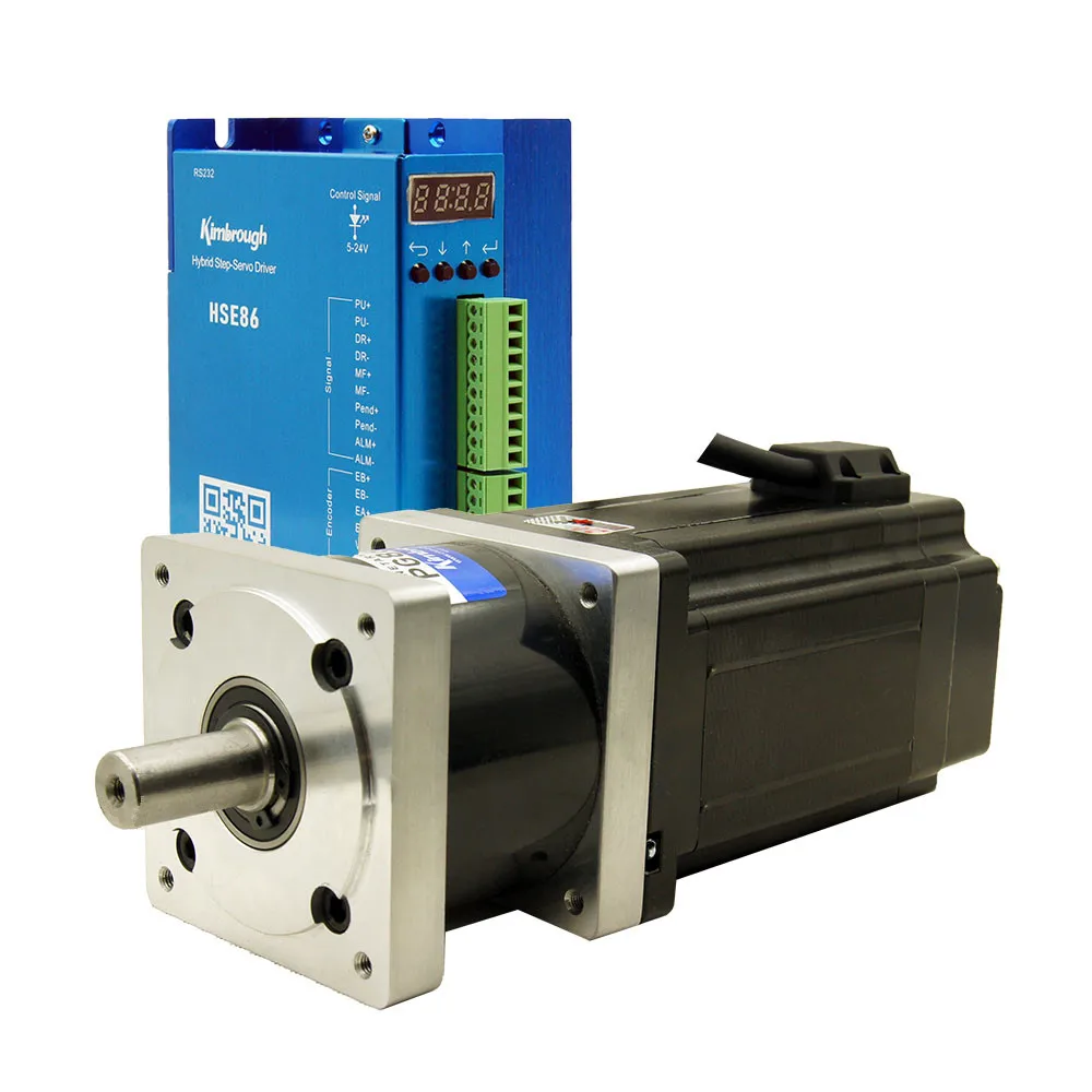 Планетарный редуктор NEMA34 8 5 Нм (1215 унций) шаговый двигатель с замкнутым контуром