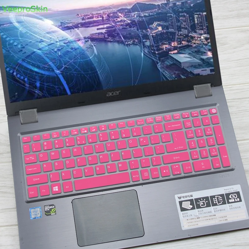 Силиконовый чехол для клавиатуры Acer Aspire 3 A315 51 53 51G 53G A315-51 A315-53G EX2520 A315-21/31/32/51/53 A515 A615
