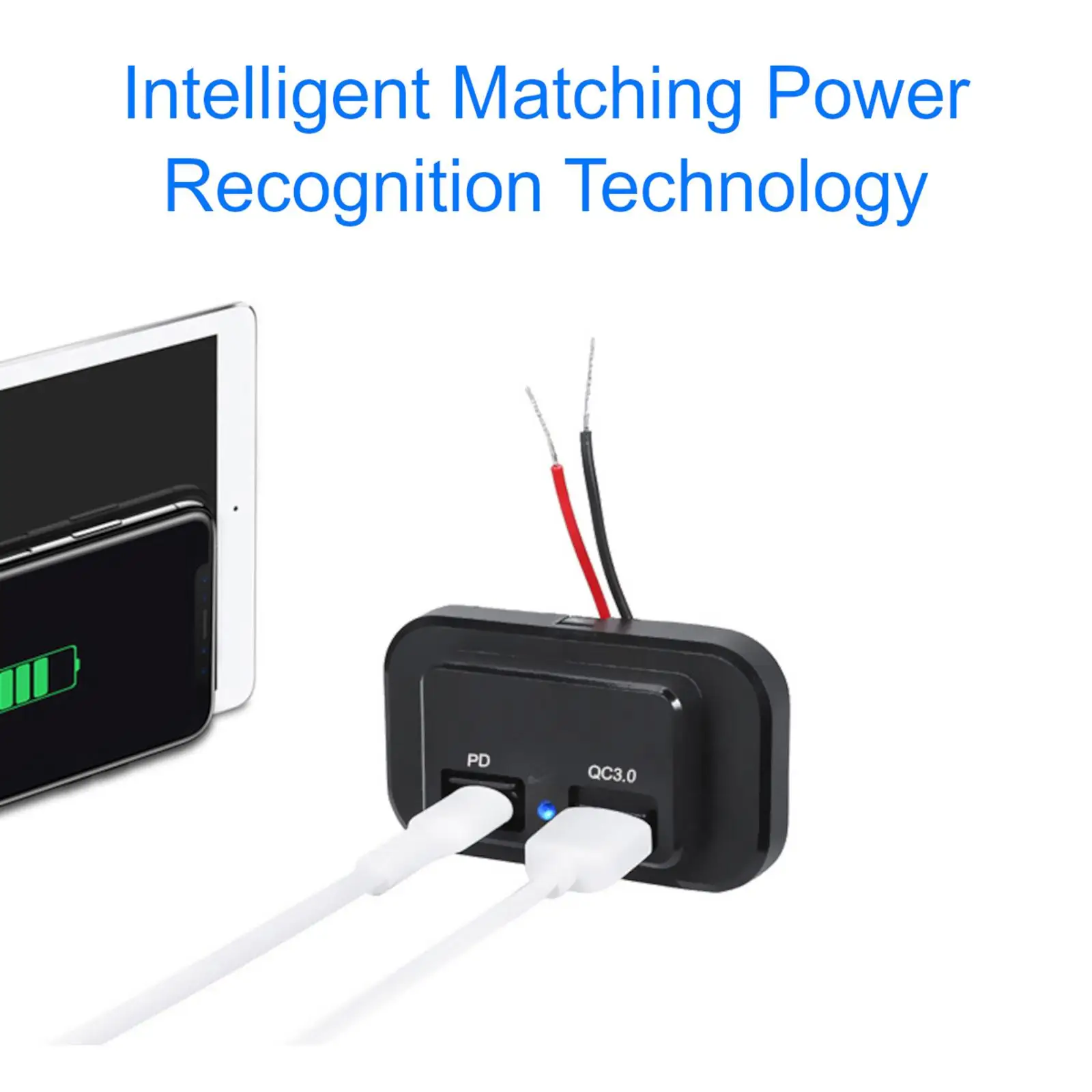 

Разъем PD C Portable.0 USB Автомобильное зарядное устройство для мотоцикла