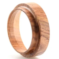 58mm wooden intelligent dosing ring for brewing bowl filter coffee tamper powder coffee accessory barista tool