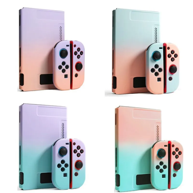 Tương Thích Máy Nintendo Switch Ốp Lưng NS NX Tay Cầm Bảo Vệ Ốp Lưng Cứng Phụ Kiện Dùng Cho Công Tắc Joy Con Nhiều Màu Sắc Nắp Lưng