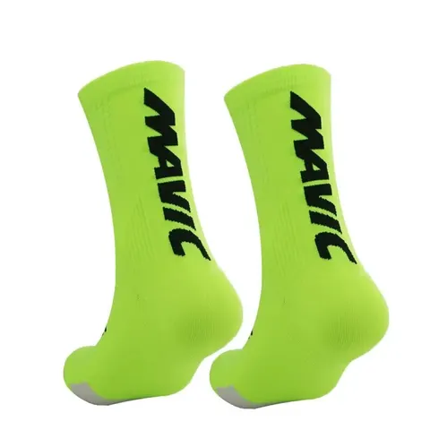 Спортивные велосипедные носки Mavic для мужчин и женщин, дышащие, впитывающие пот, для бега, альпинизма