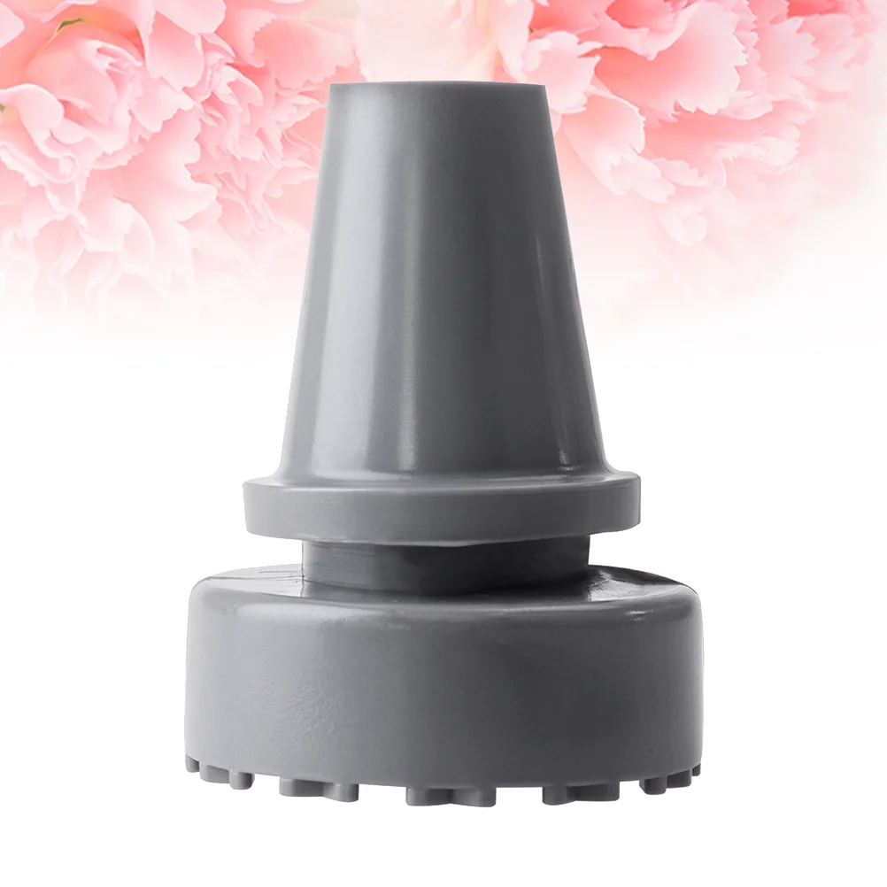 

Cane Rubber Tip Non- Rubber Universal Cane Tip Replacement For Walking ( Grey )