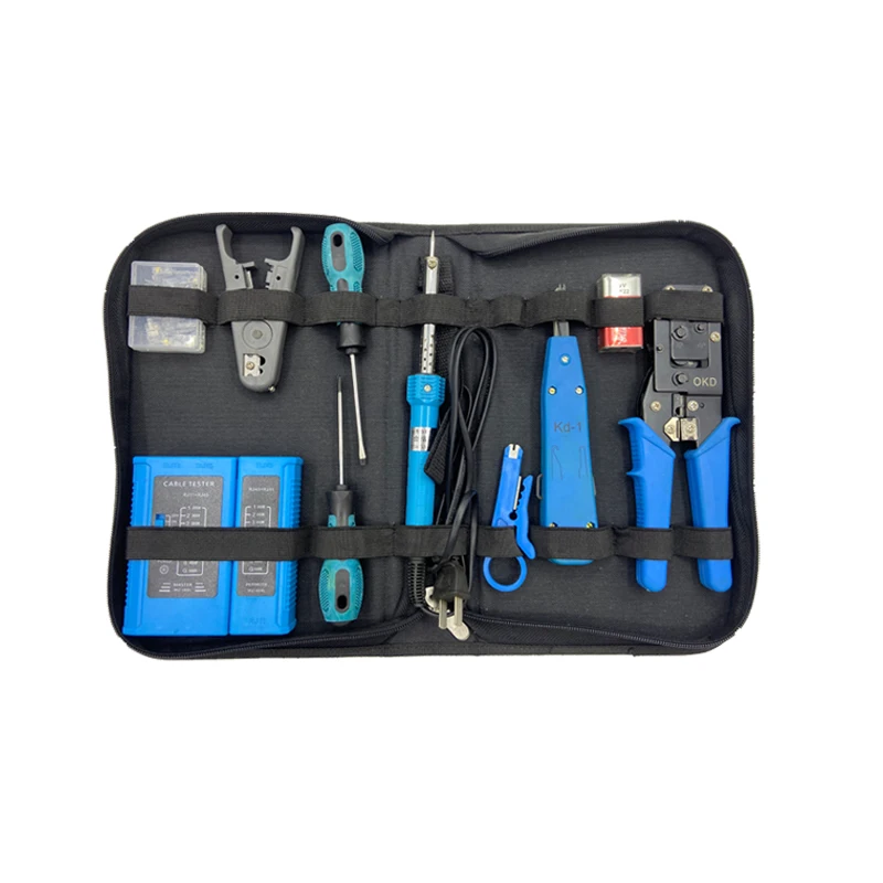 

Network Tool Kit Crimping Tool for Cuts Strips and Crimps