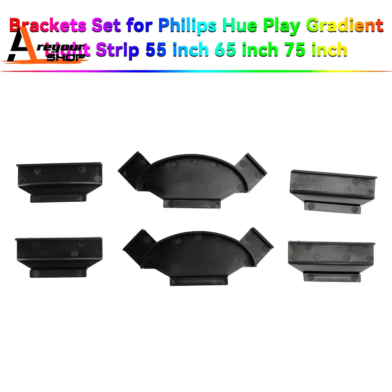

Набор кронштейнов для Philips Hue Play Gradient Light Strip 55 дюймов 65 дюймов 75 дюймов