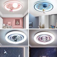 astronauts led chandelier ceiling lamp decor for home kids baby boy child room childrens bedroom decorative modern indoor light