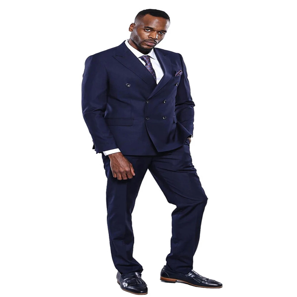 Double Breasted Suit Mens Suits 2 Piece Full Men's Suits for Wedding 2023  Luxury Men's Suit Jackets