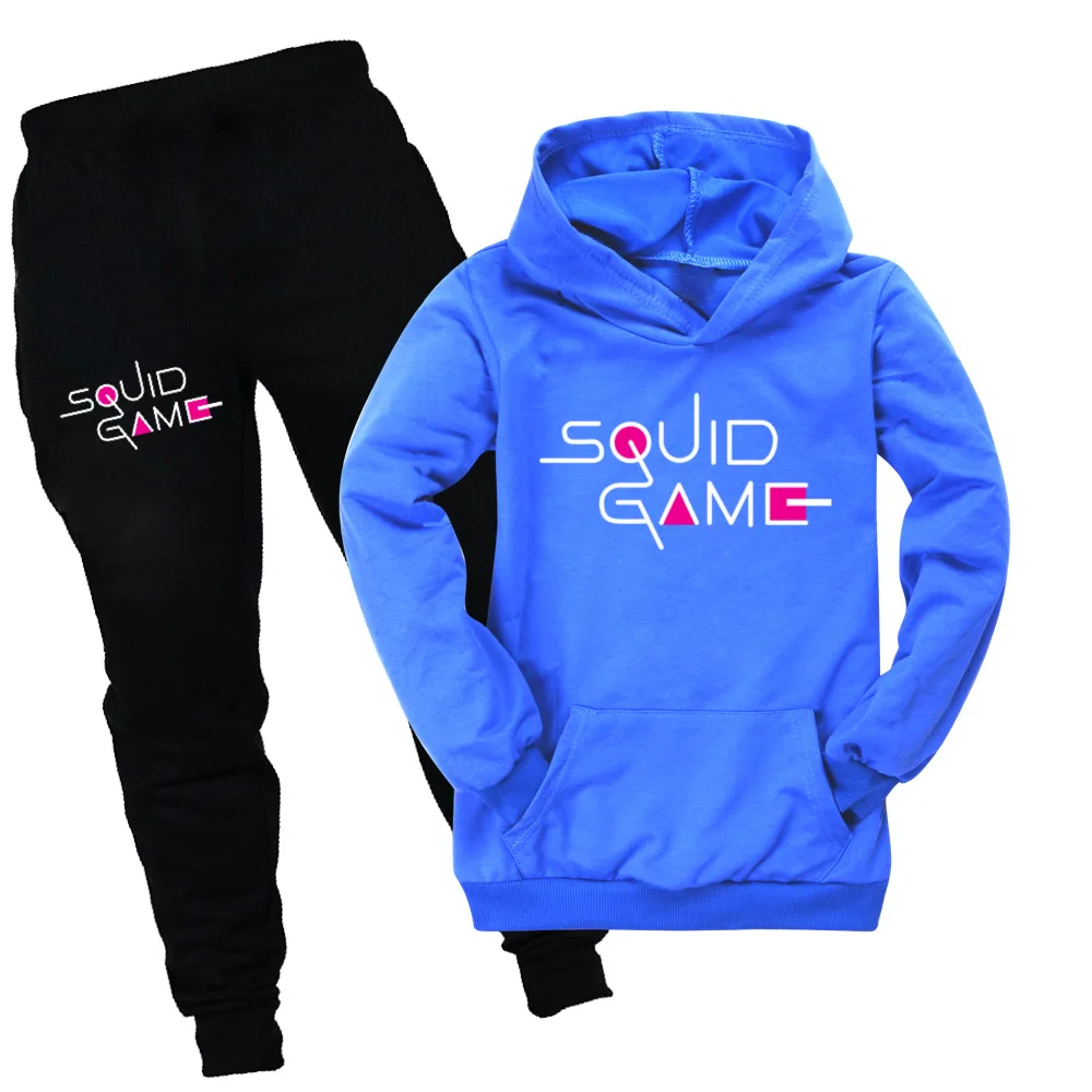 

New Boys Hoodie Game Clothing Sets Baby Girls Hooded Cotton Sweatsuit Children Spring Autumn Clothes Toddler Outerwear