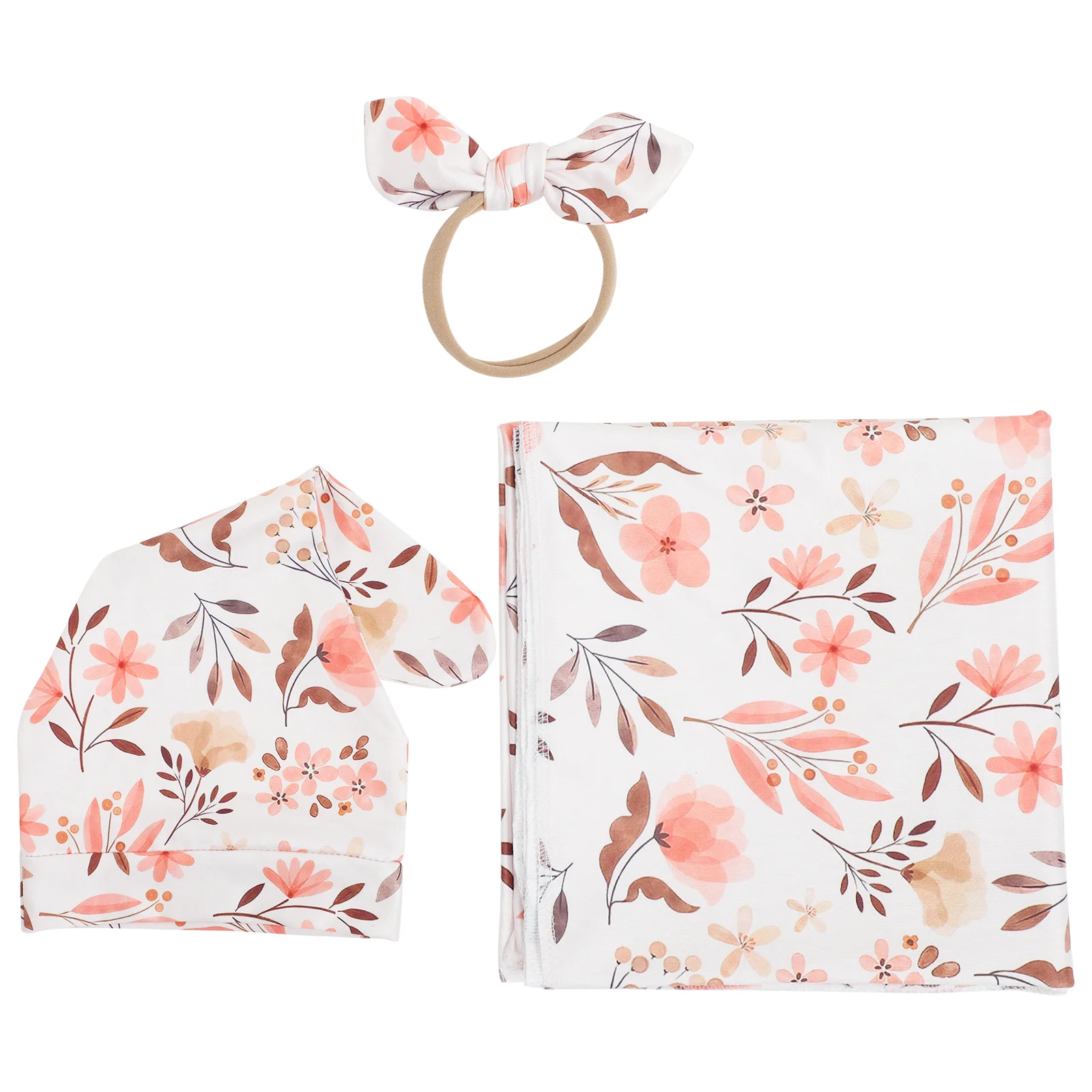 

Повязка на голову для маленьких девочек, набор одеял, повязка на голову из полиэстера, повязка на голову для новорожденных