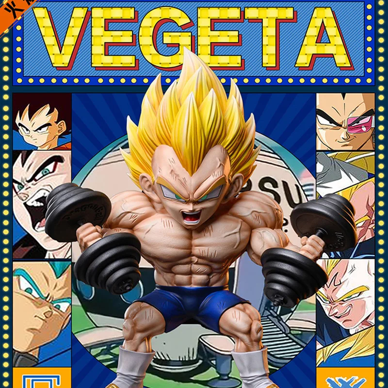 

Dragon Ball Cousin Brother Muscle Fitness Vegeta GK Limited Statue Hand Model Ornament Vegeta Figurine Dragon Ball Kawaii Toys