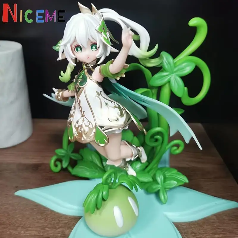 

Genshin Impact Nahida Figure 21cm Lesser Lord Kusanali Anime Figure PVC Figurine Statue Model Collection Doll Decor Toys Gift