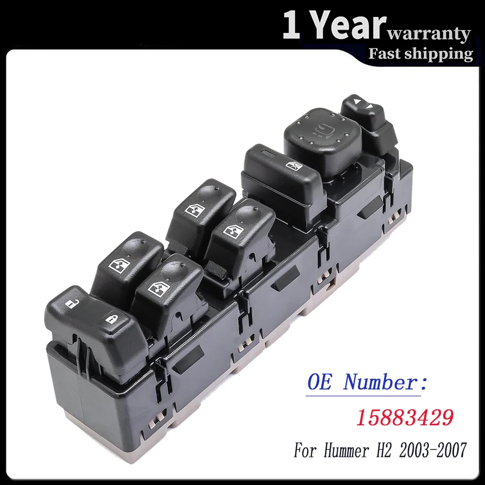 Переключатель Стеклоподъемника для Hummer H2 2003 2004 2005 2006 2007