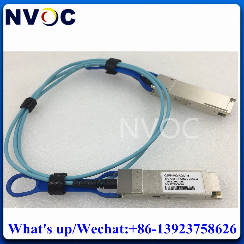 40G OM3 1M AOC кабель, 40Gb QSFP для QSFP + Aqua QSFP-H40G-AOC1M Active оптический волоконный 1Mts для Cisco,MikroTik, ubiносить