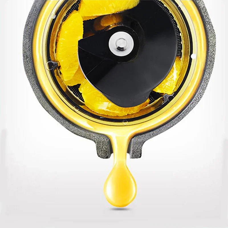 Одношнековая медленная соковыжималка портативный Электрический миксер для