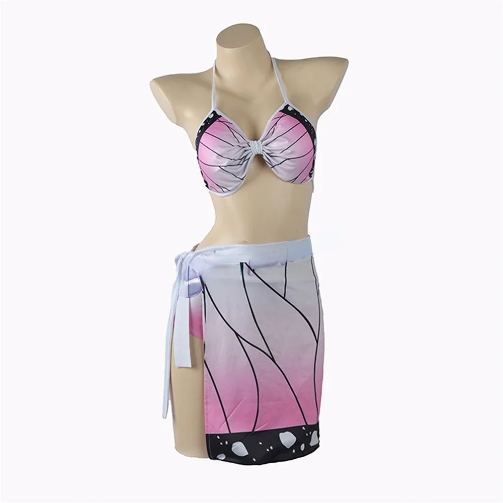 Женский купальник для косплея аниме рассекающий демонов